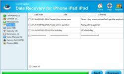 Recover your iPhone Data using Coolmuster Data Recovery